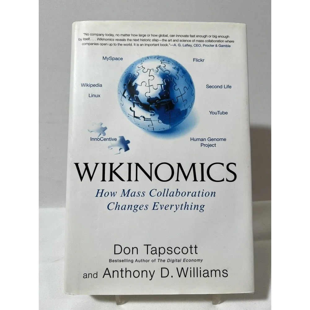 Wikinomics‎ Hardcover Business Strategy Innovation Collaboration Leadership Book